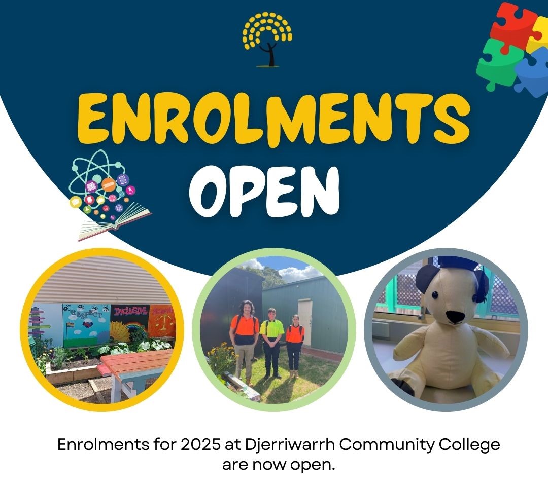 2025 Enrolments Now Open